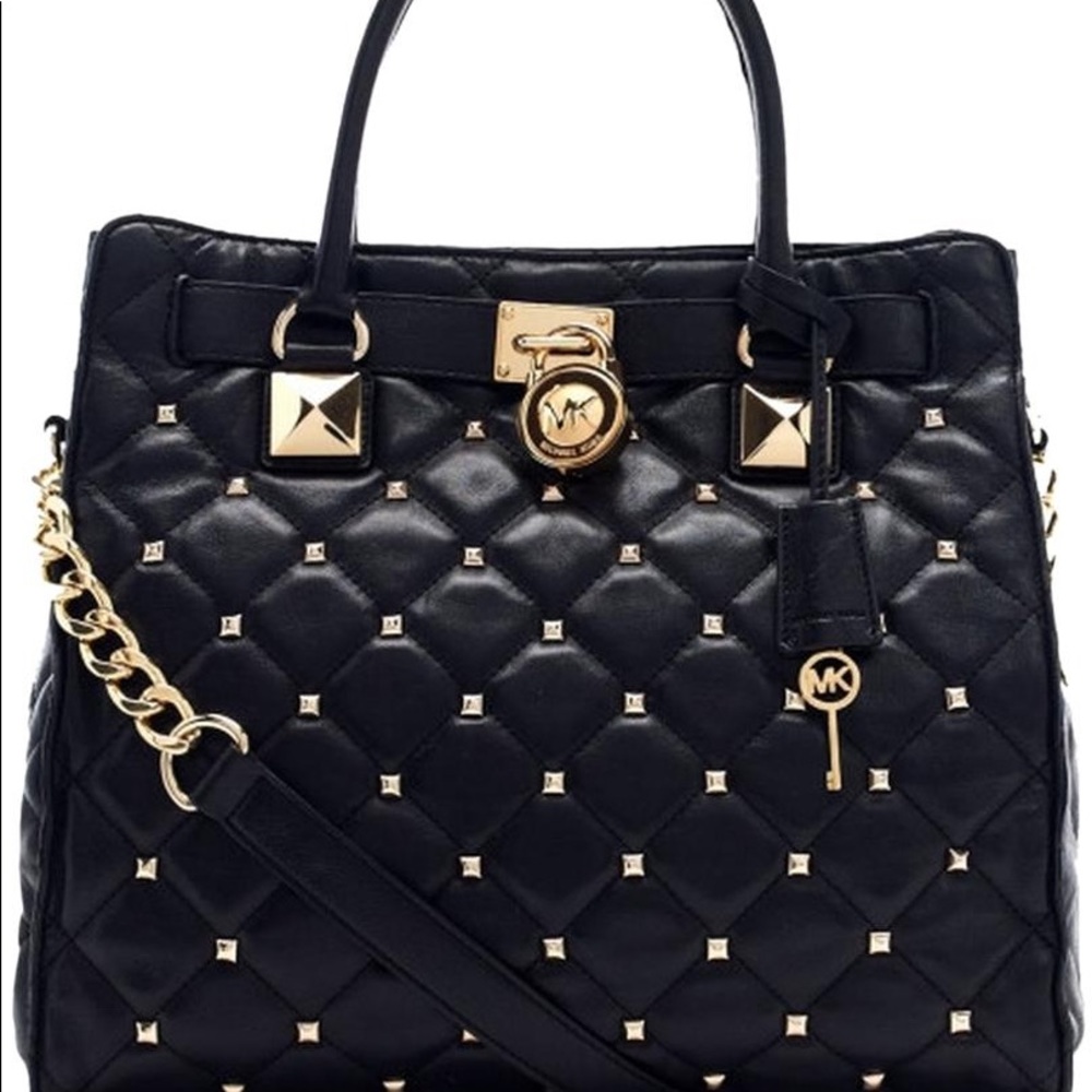 MICHAEL KORS large black purse